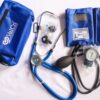 Fonendoscopio + Tensiometro Kit (Azul Rey)