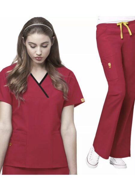 Uniforme Wonderwink Rojo