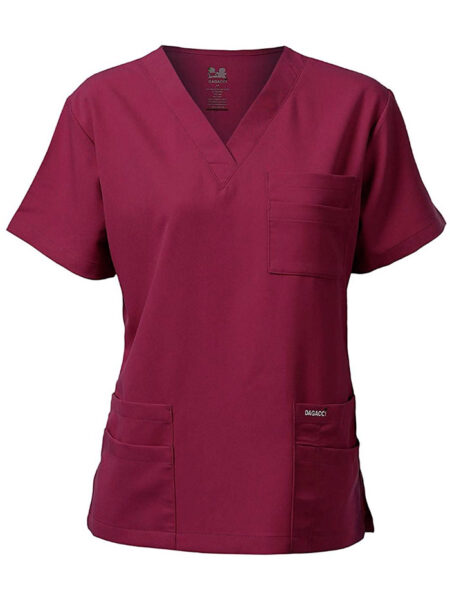 Uniforme Unisex Vino Tinto
